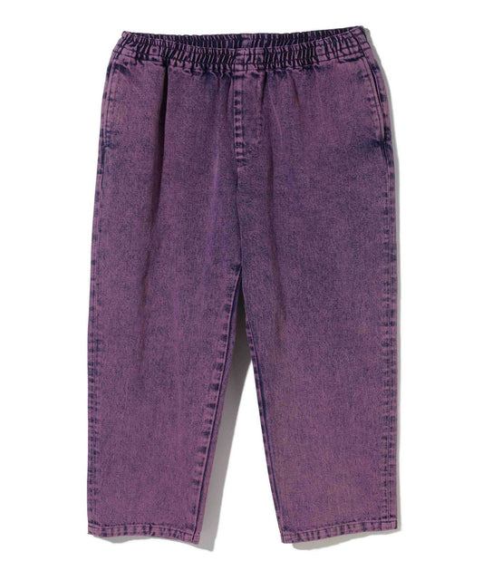 OVERDYED DENIM EASY PANTS