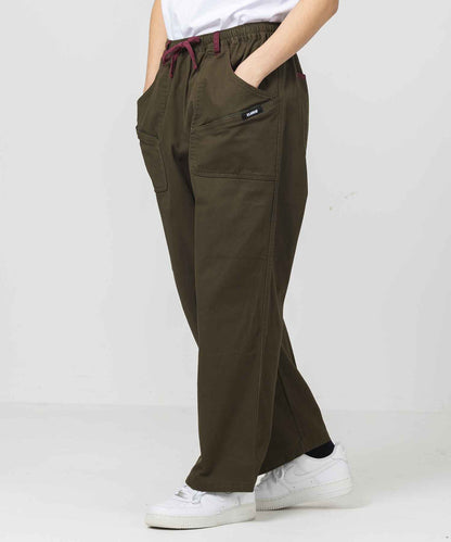 CONTRAST PIPING EASY PANT