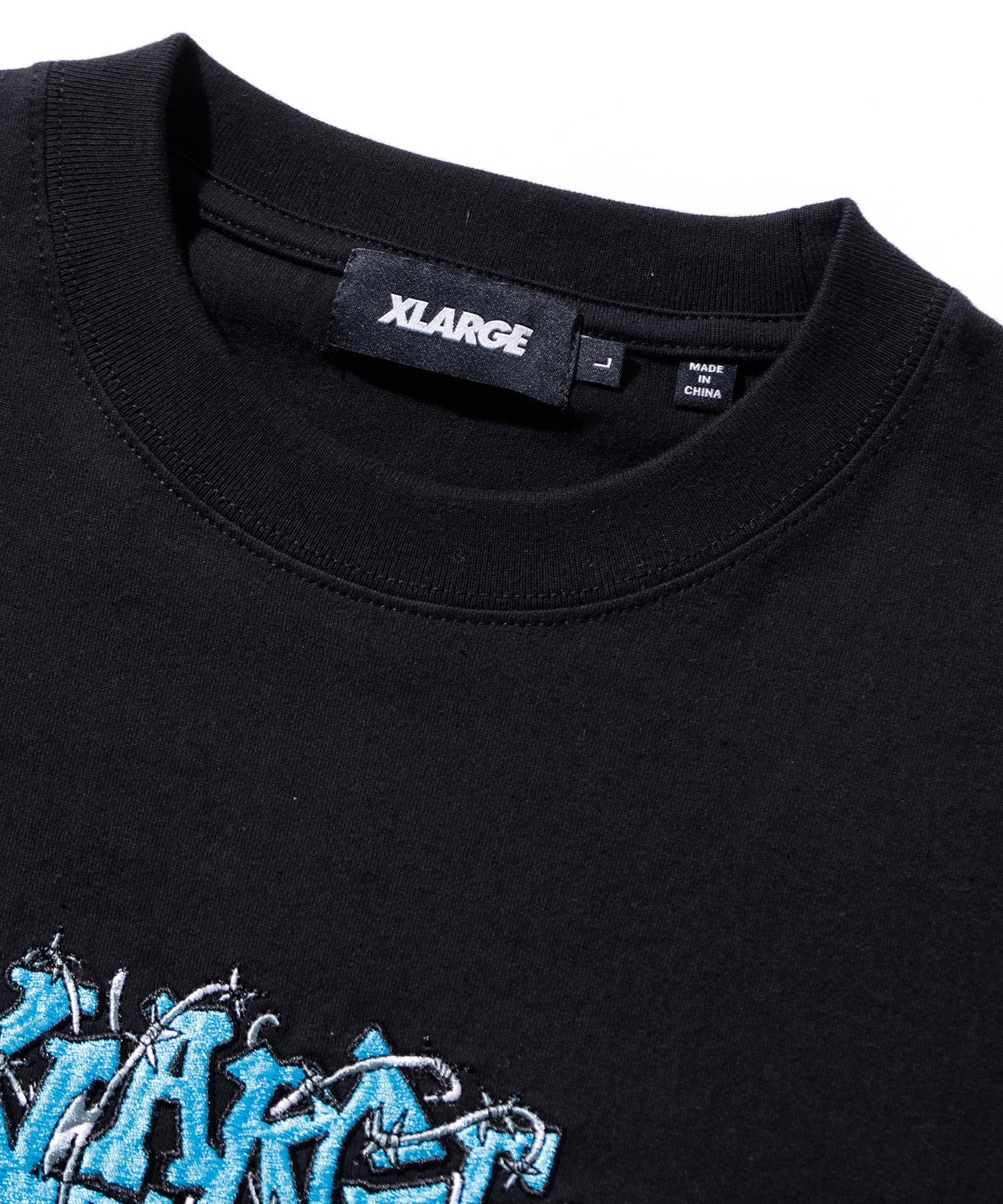 BARBED WIRE LOGO S/S TEE