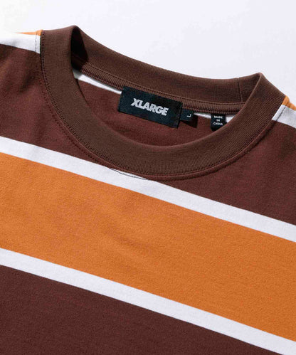 STANDARD LOGO STRIPED L/S TEE