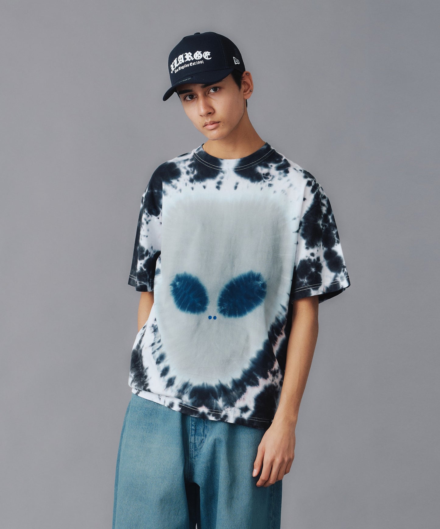 TIE DYE ALIEN S/S TEE