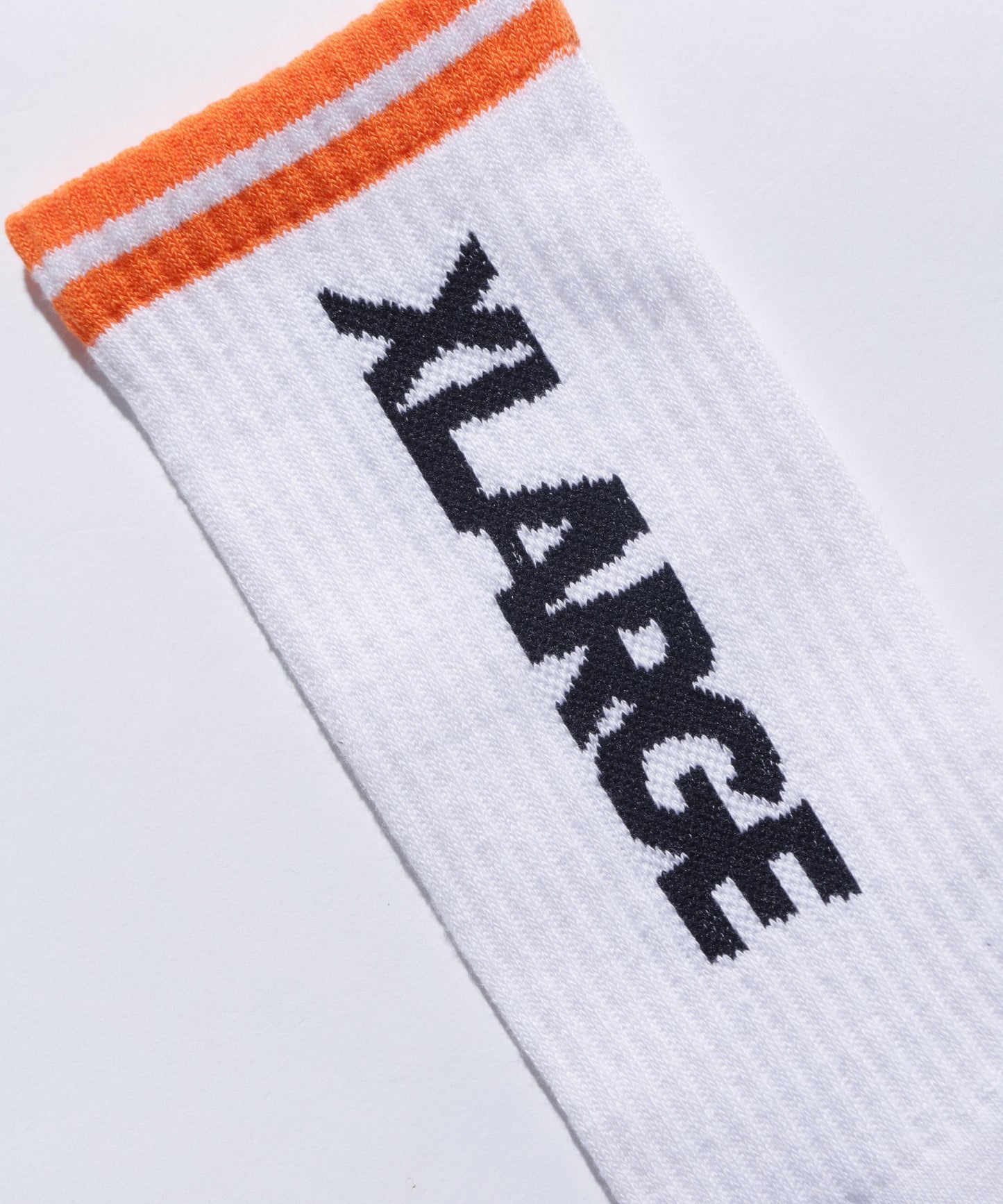 CONTRAST STRIPED STANDARD LOGO SOCKS