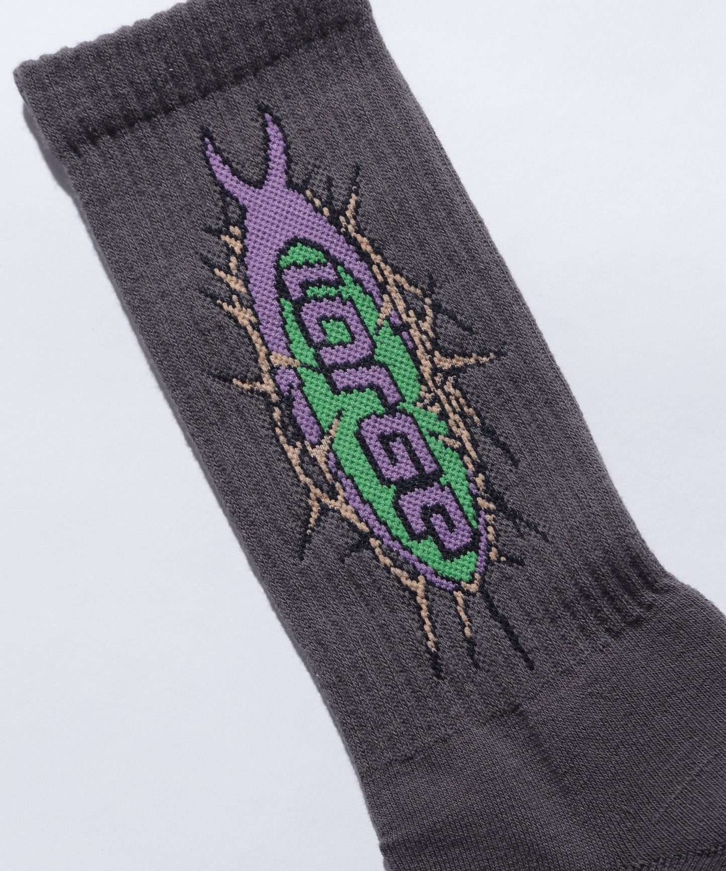 BARBED WIRE LOGO SOCKS