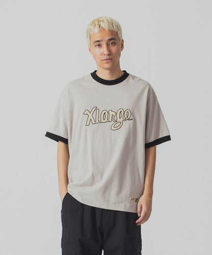 RETRO SCRIPT LOGO RINGER S/S TEE