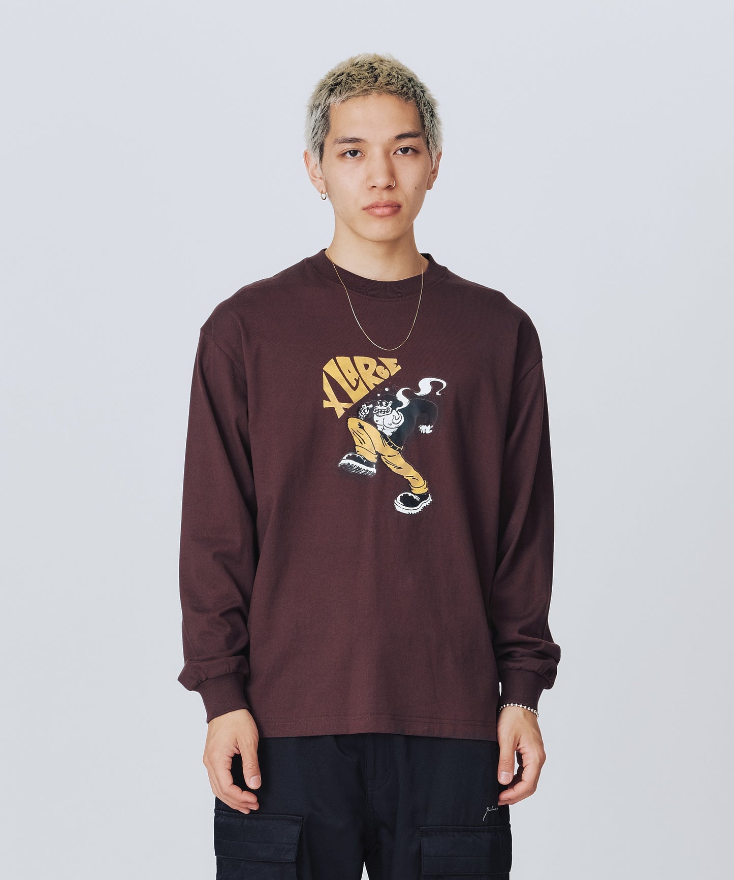 AMOS GORILLA L/S TEE