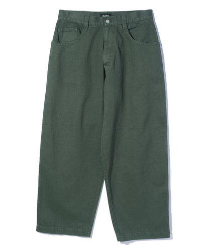 OVAL LOGO TWILL WIDE PANTS