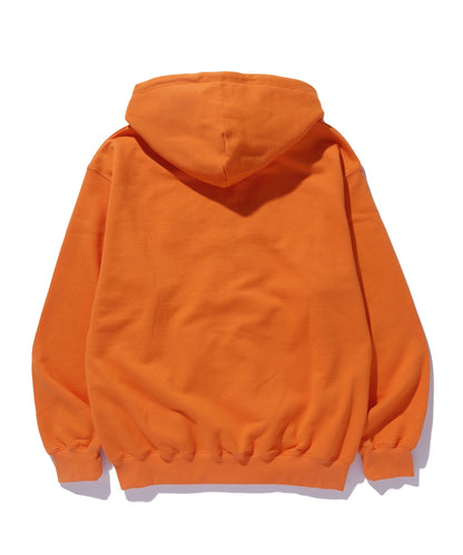 PATCHED LOGO ZIP UP HOODIE SWEATSHIRT