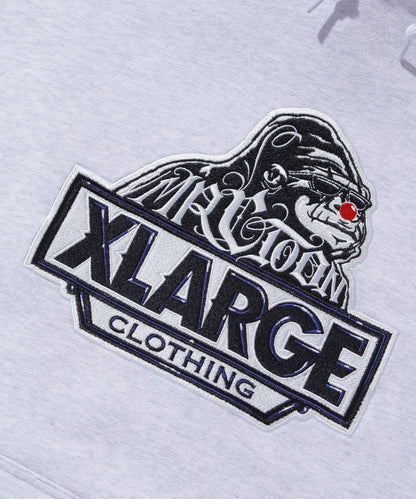 XLARGE x MR.CARTOON PULLOVER HOODED SWEAT SHIRT