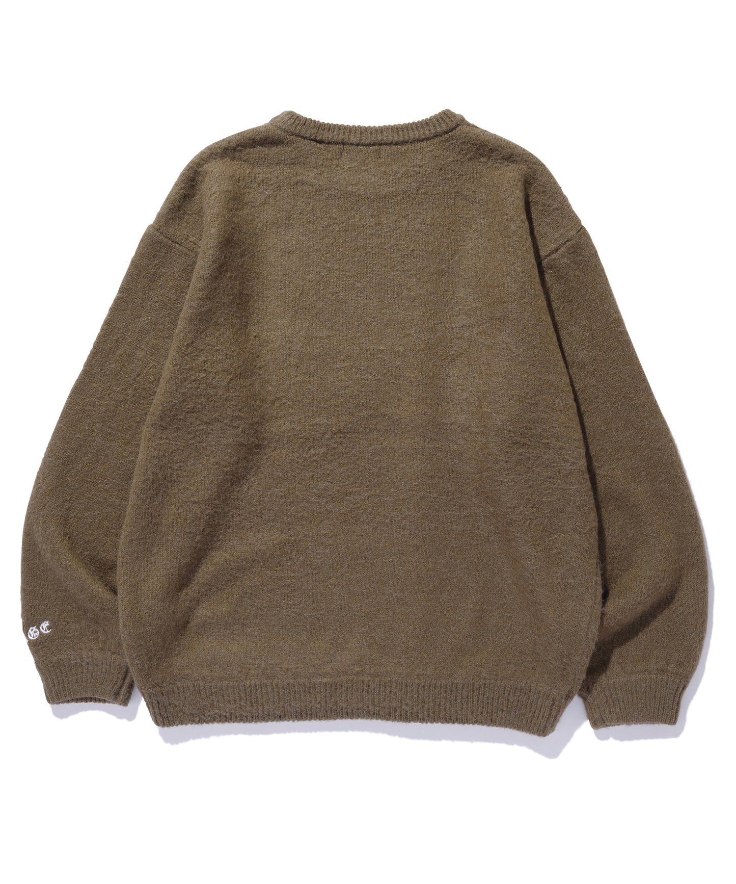 OLD ENGLISH MOHAIR CREWNECK KNIT