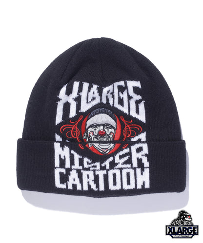 XLARGE x MR.CARTOON CUFF BEANIE