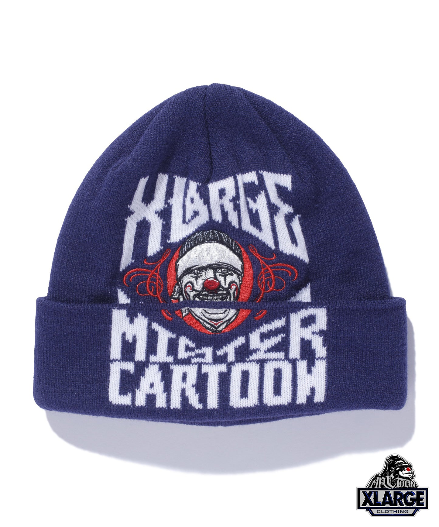 XLARGE x MR.CARTOON CUFF BEANIE