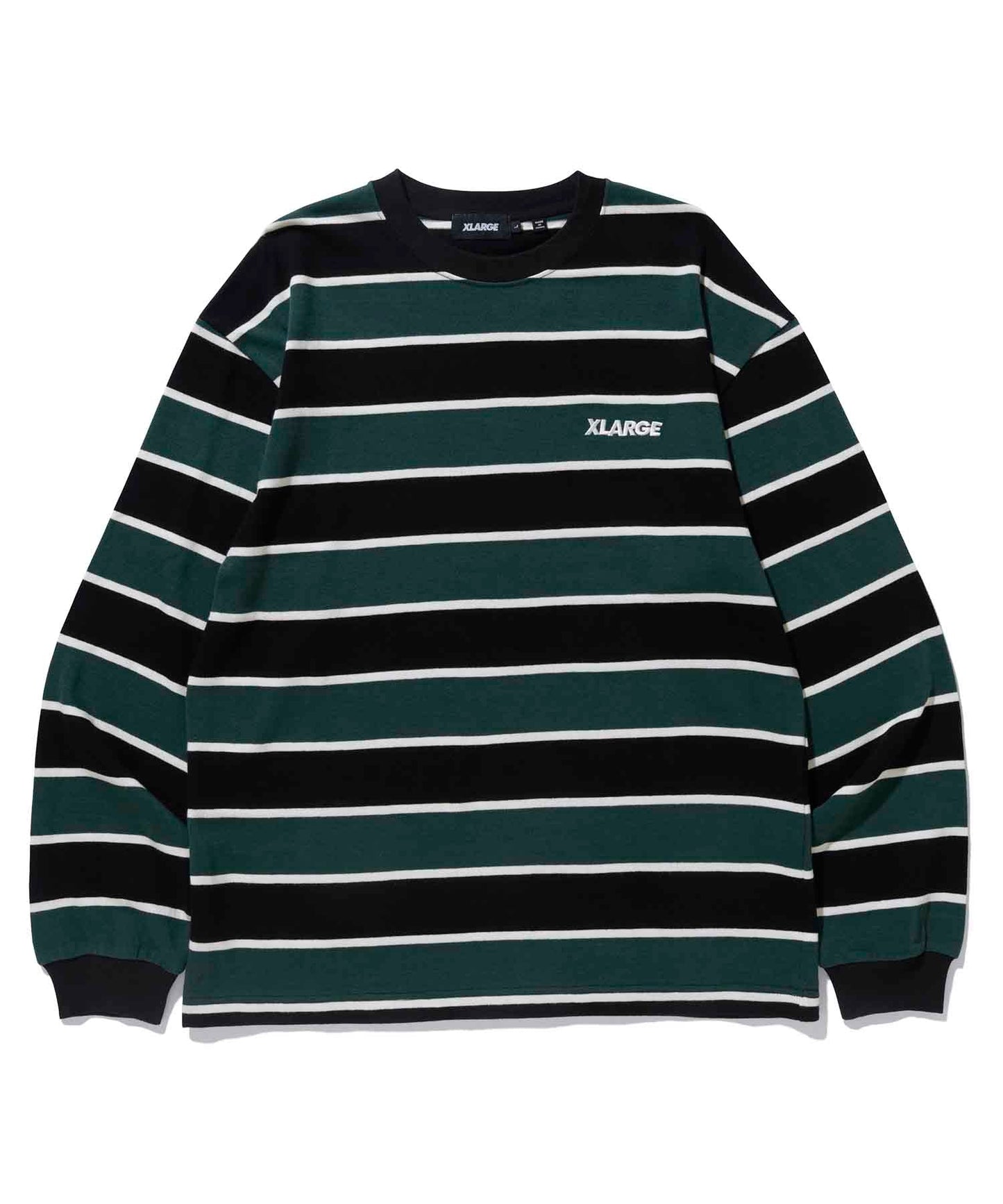 STANDARD LOGO L/S STRIPE TEE