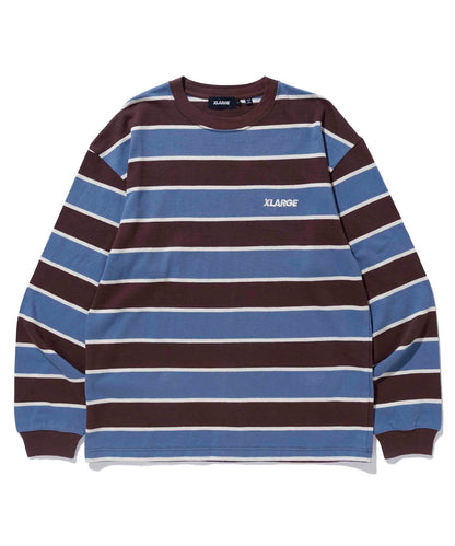 STANDARD LOGO L/S STRIPE TEE