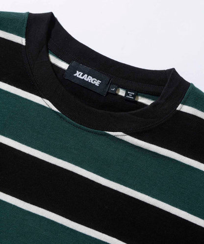 STANDARD LOGO L/S STRIPE TEE