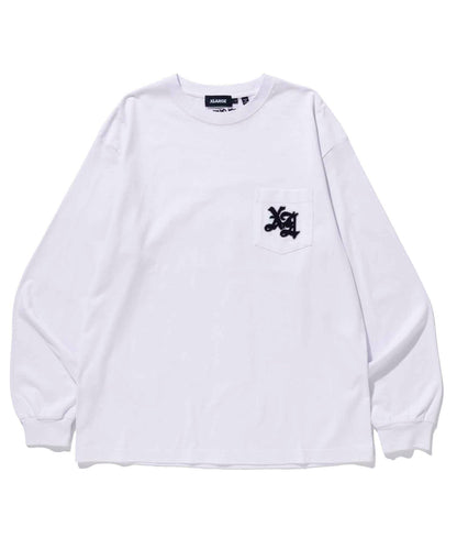 OLD ENGLISH L/S POCKET TEE