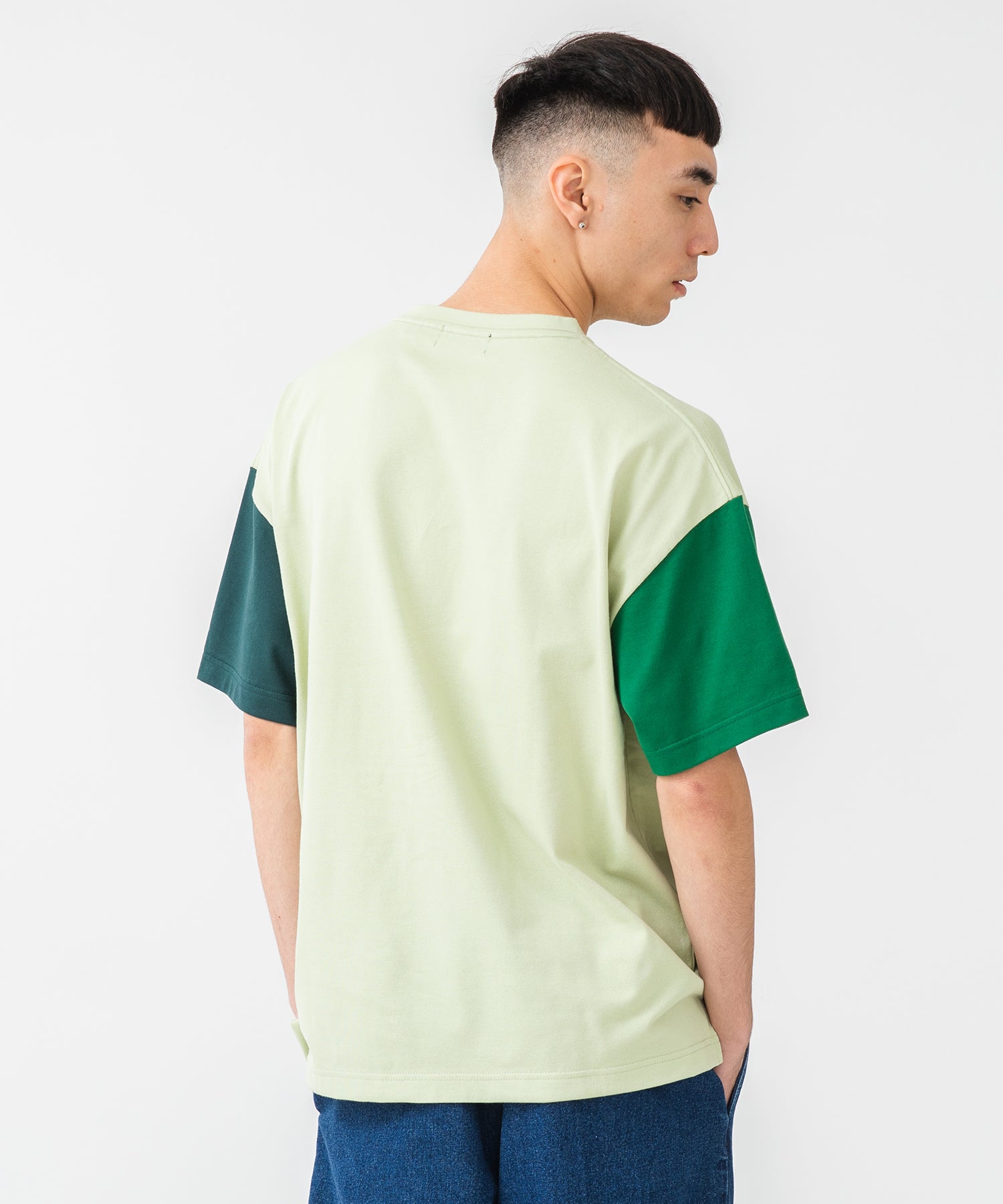 S/S PANEL TEE T-SHIRT XLARGE  