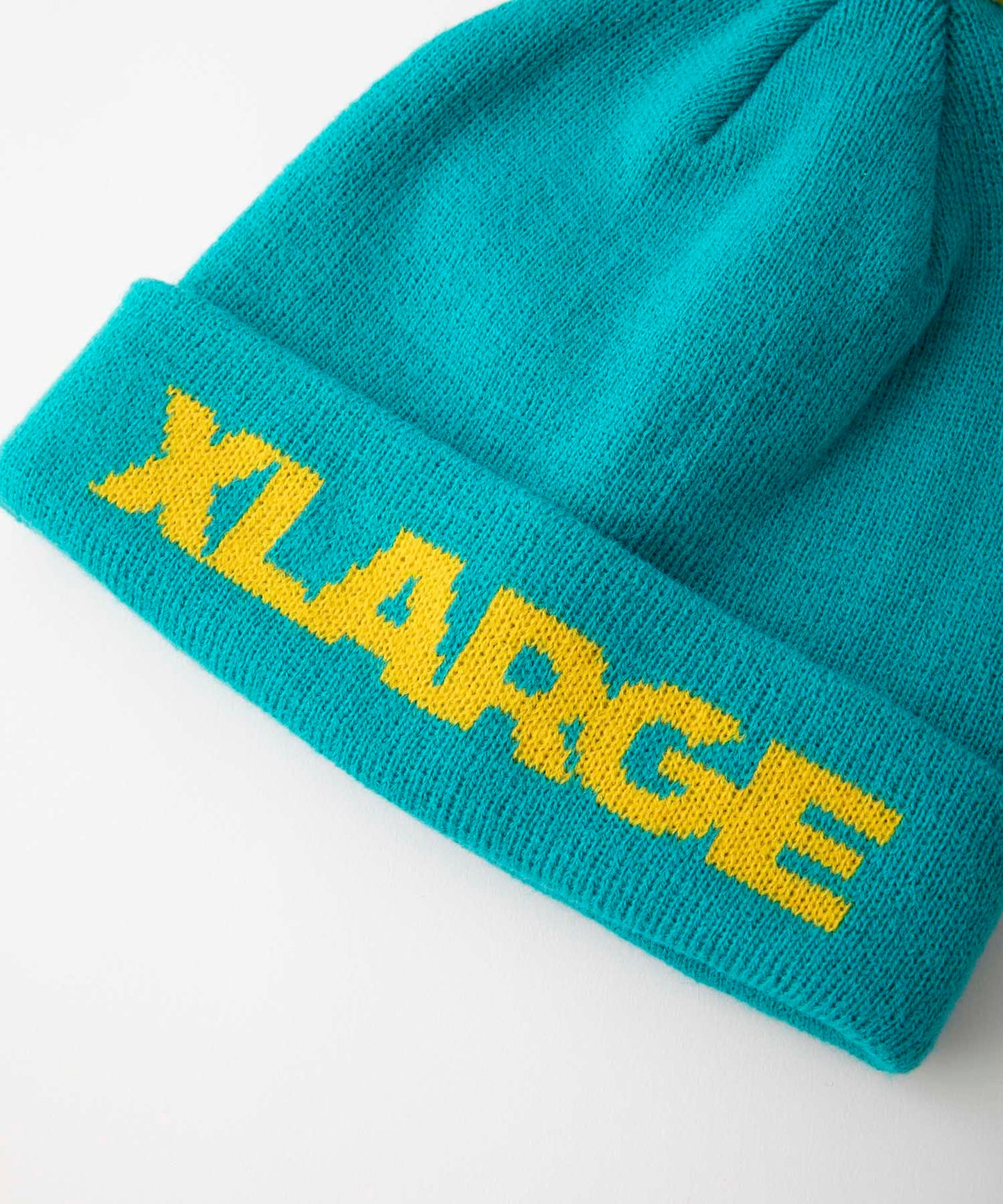 STANDARD LOGO POMPOM BEANIE HEADWEAR XLARGE  