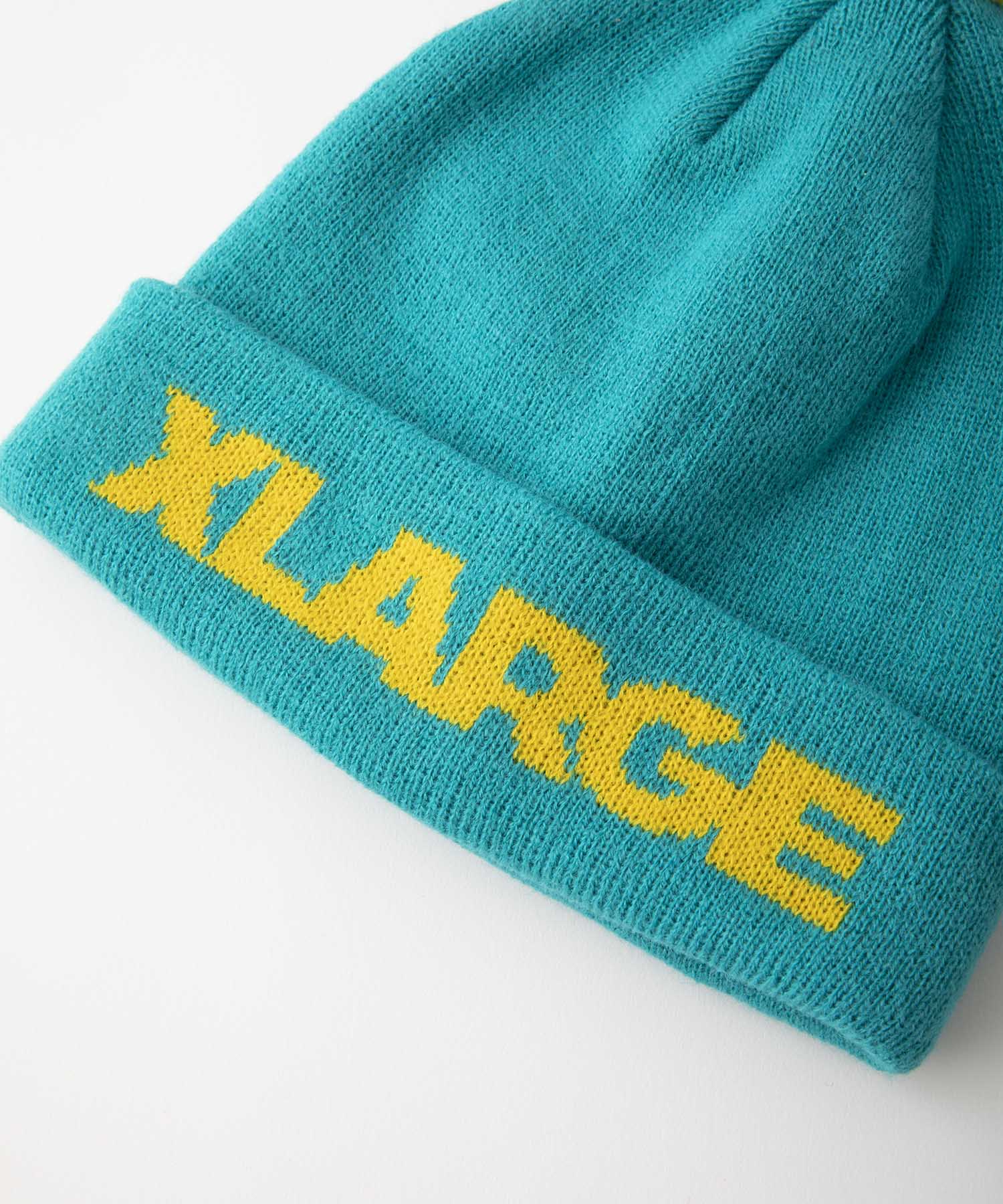 STANDARD LOGO POMPOM BEANIE HEADWEAR XLARGE  