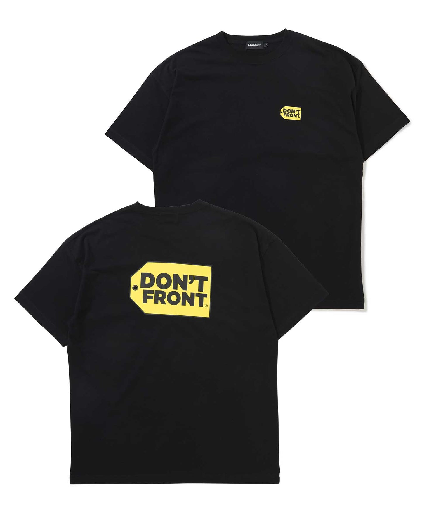 S/S TEE DONTFRONT LOGO T-SHIRT XLARGE  