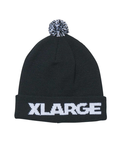 STANDARD LOGO POMPOM BEANIE HEADWEAR XLARGE  