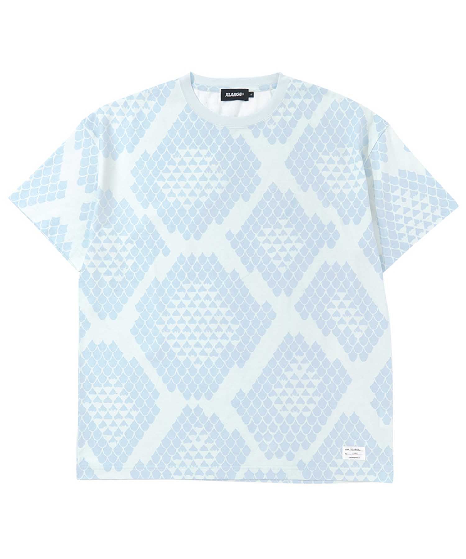 S/S REPTILE ALLOVER PRINTED TEE T-SHIRT XLARGE  