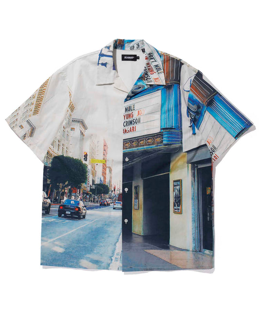 S/S OPEN COLLAR SHIRT SHIRT XLARGE  